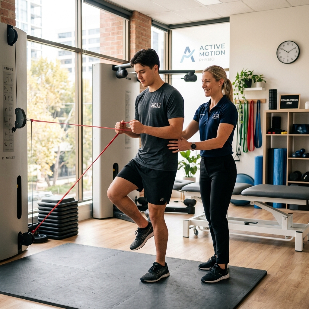 Karuna Physiotherapy clinic rehabilitation session