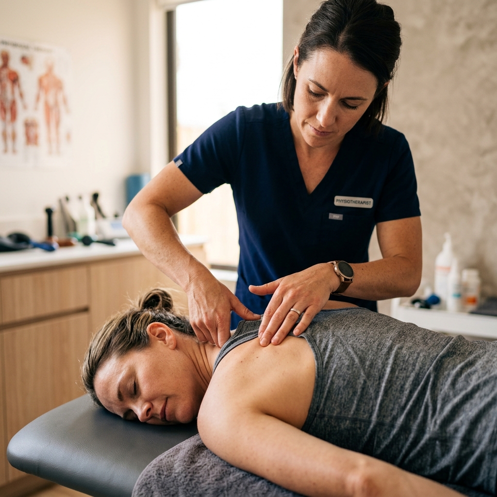 Manual therapy session